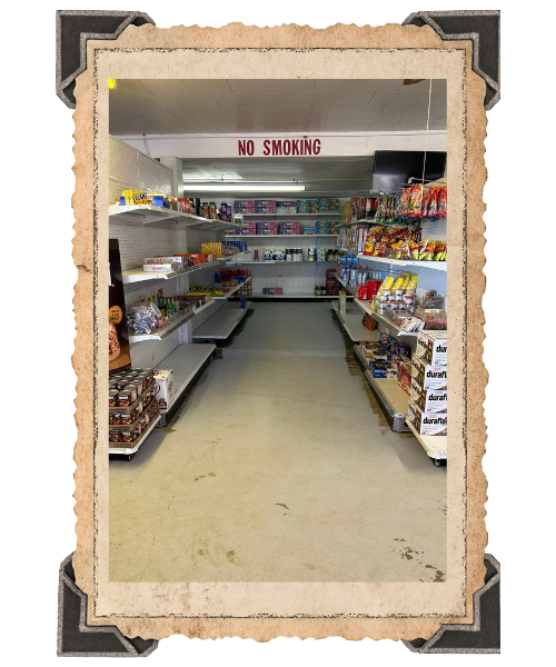 interior of grocery store 