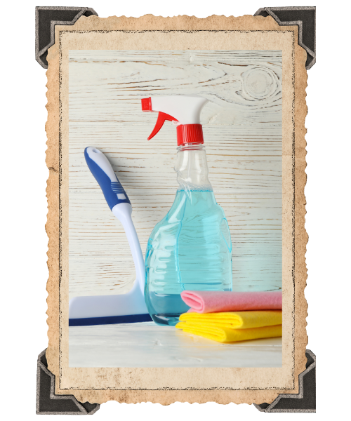 cleaning supplies